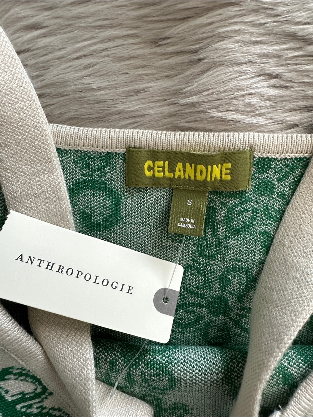 Anthropologie Celandine Floral Crop Tank - Picture 5 of 7